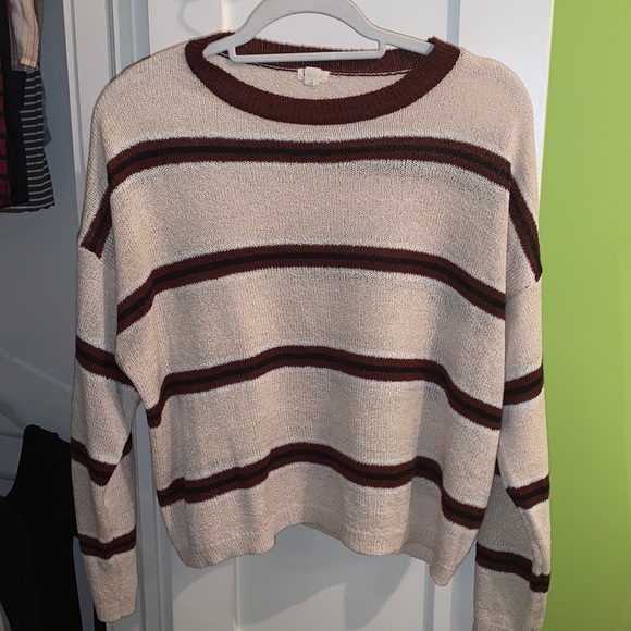 Striped Knit Sweater - Picture 1 of 2